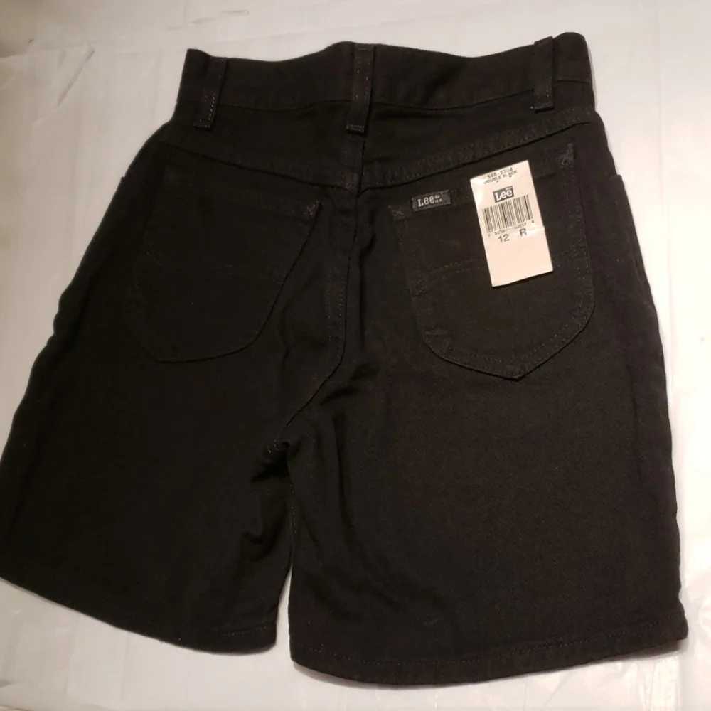 LEE Girls Denim Jean Shorts NEW Black NWT